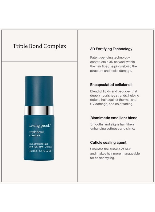 Triple Bond Complex Leavein Treatment And Hair Mask