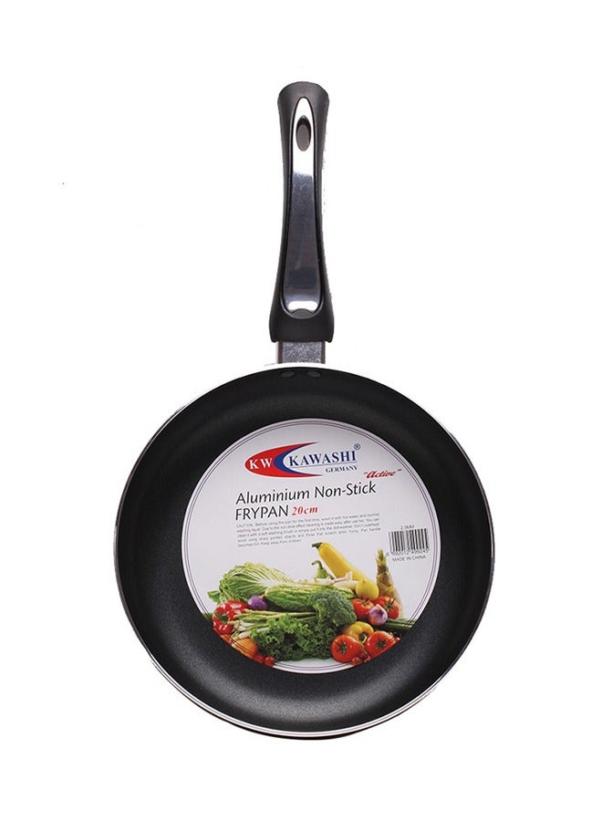 Active Aluminium Frying Pan Black 20cm