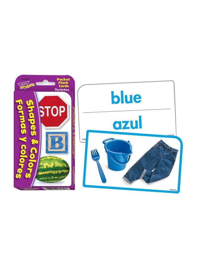 Pocket Flash Card Game T-23030