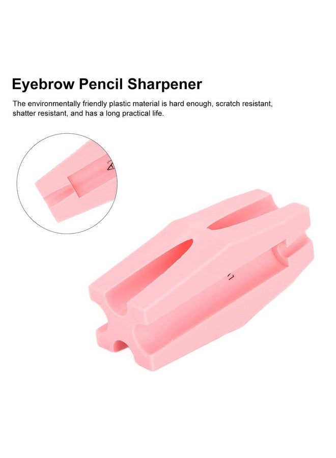 Sharpening Tool Duckbill Sharpener For Eyebrow Pencil 4 In 1 Duckbill Shape Eyebrows Pencil Shaper Portable Eyebrow Cosmetic Sharpening Auxiliary Tool Eye Makeup Shaping Tools For