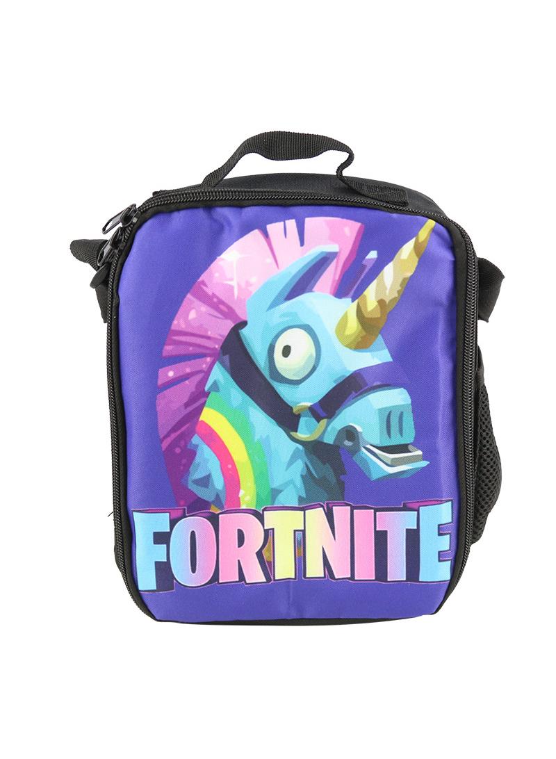 Waterproof Insulated Fortnite Lunch Bag Picnic Bag Single Shoulder Crossbody Bag