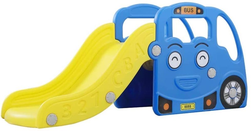 Megastar Jolly Bus slide - Blue 140x42x60cm