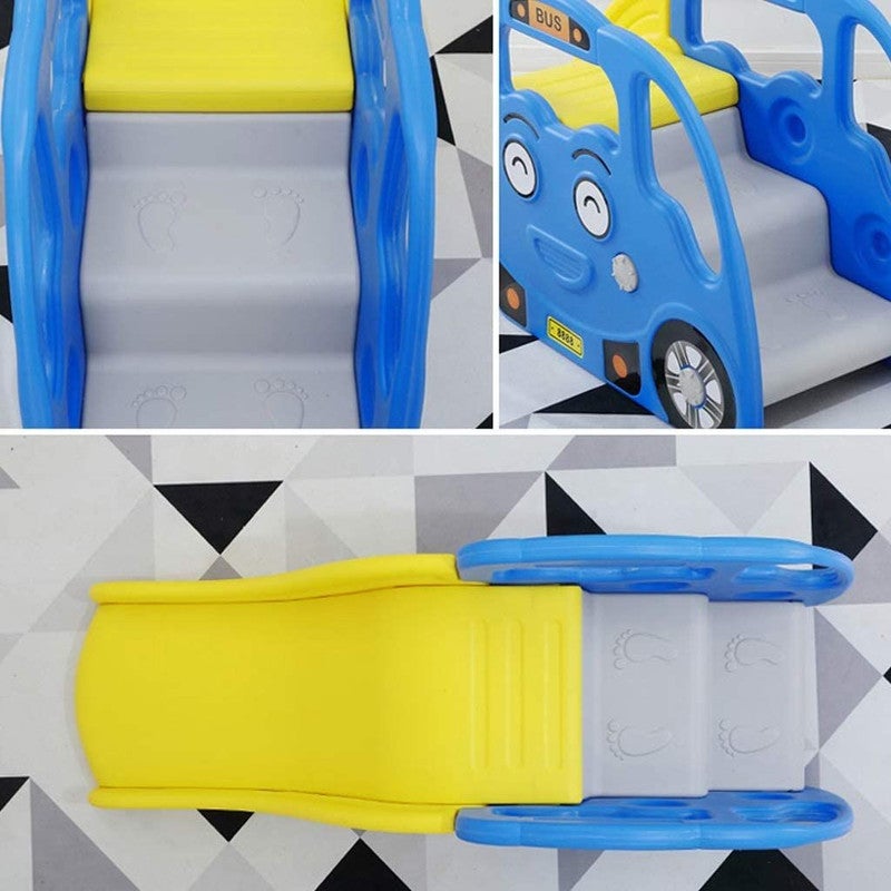 Megastar Jolly Bus slide - Blue 140x42x60cm