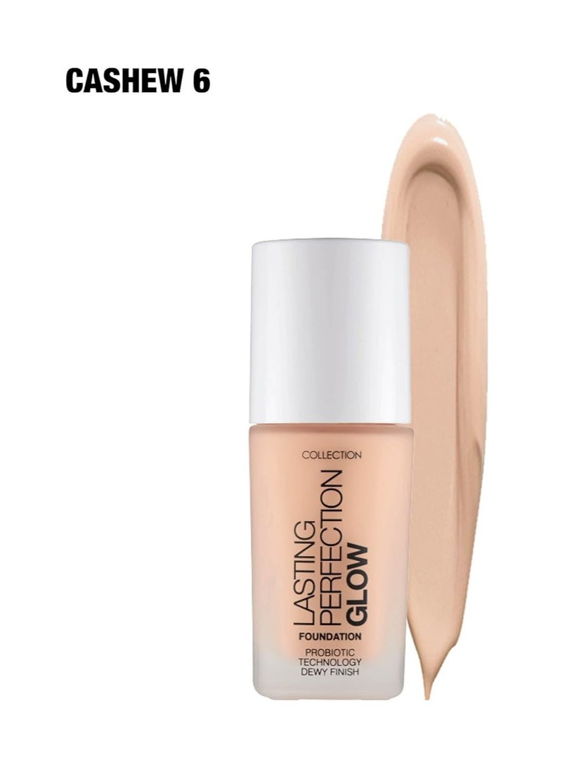 Lasting Perfection 27ml Glow Foundation - Cashew