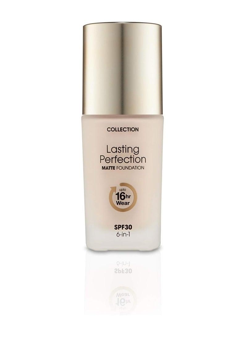 Lasting Perfection 27ml Matte Foundation - Porcelain