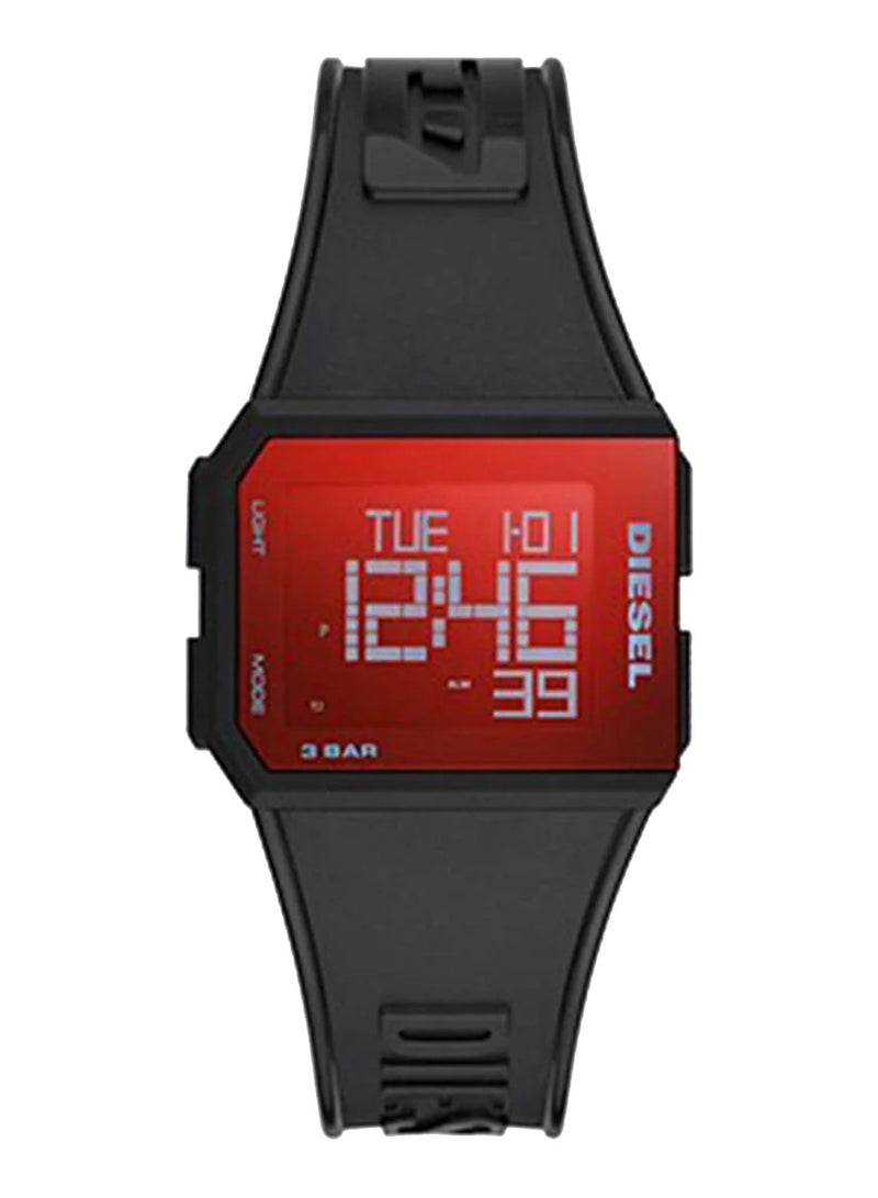 Men's Chopped Digital Watch 38mm