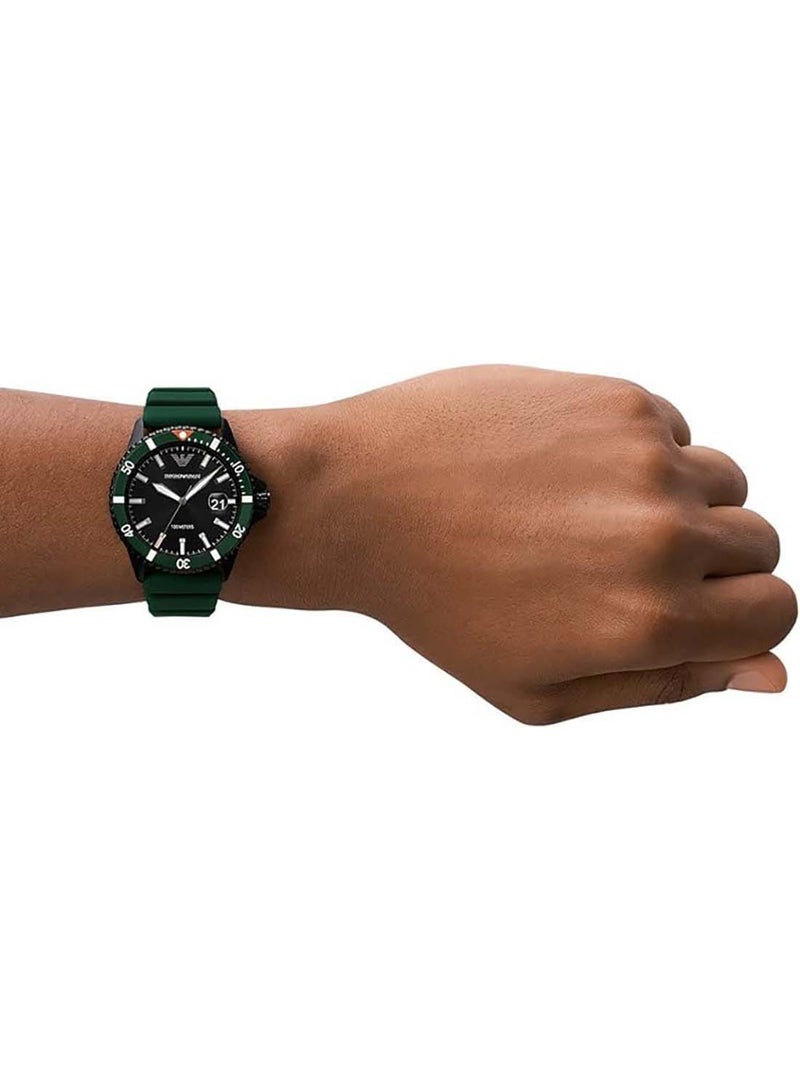Men's Analog Wrist Watch AR11464 - 42 Mm Green