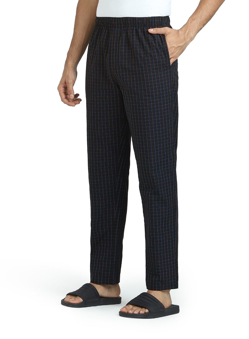 Combed Cotton Checks Men Pyjama