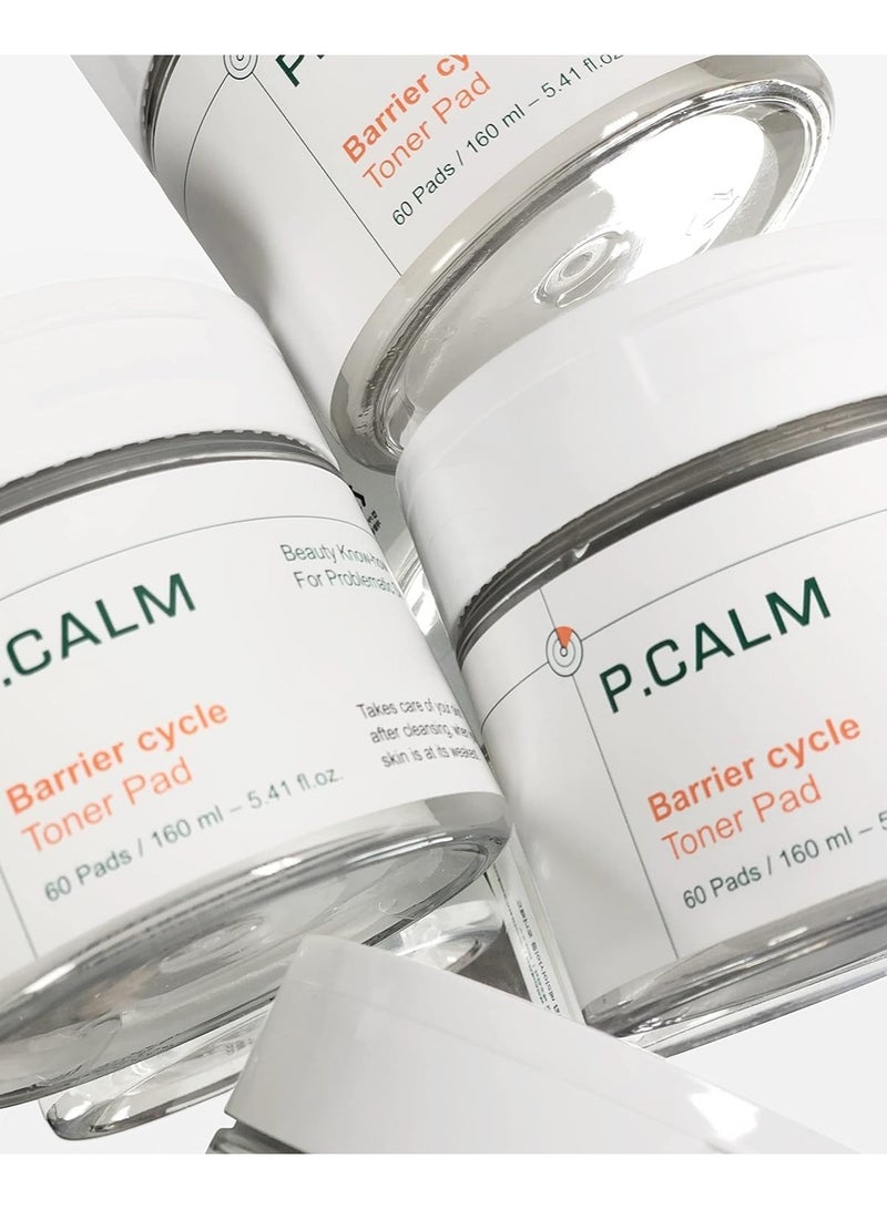PCALM Barrier Cycle Toner Pad 60 Pads