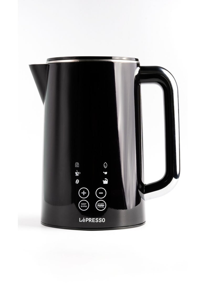 1.7L Smart Electric Kettle with Touch Panel and BS plug 2000W - Black