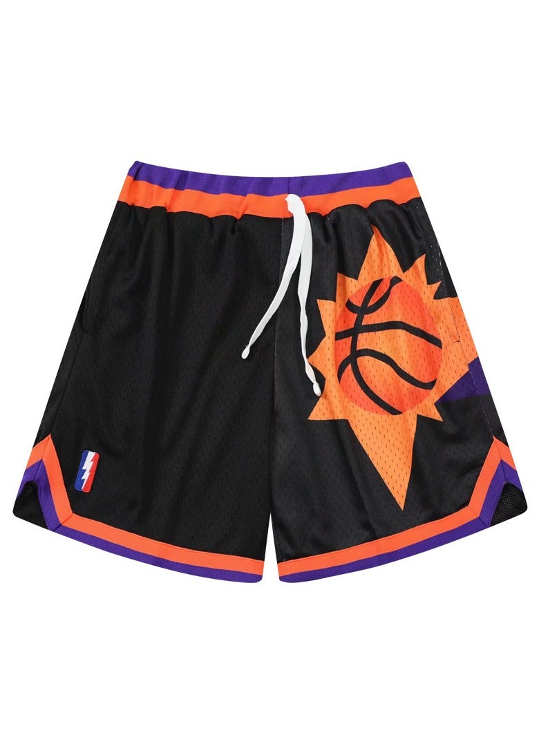 New Quarter Double Layered Mesh Sports Basketball Shorts