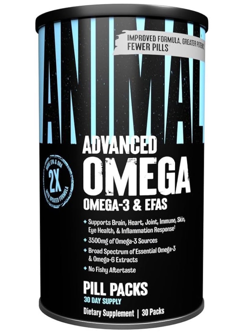 Omega 3, Fish Flaxseed, Salmon Oil, Herring And More, Supports Cardiovascular And Joint Health, Enhances Metabolism, 30 Day Pack