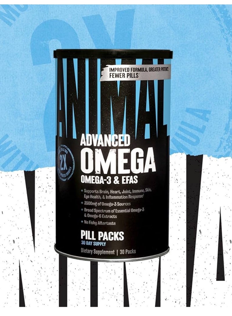 Omega 3, Fish Flaxseed, Salmon Oil, Herring And More, Supports Cardiovascular And Joint Health, Enhances Metabolism, 30 Day Pack
