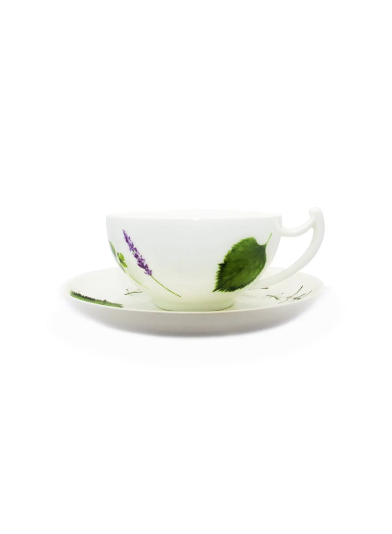 Durable Prima Vera Porcelain  Cup And Saucer for Specialty Coffee Drinks Latte Caffe Mocha