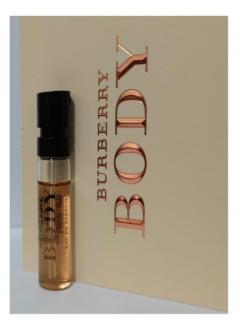 Body by Burberry for Women Eau De Parfum, 2ml x 12 Sprays (1 Pack) 2ml