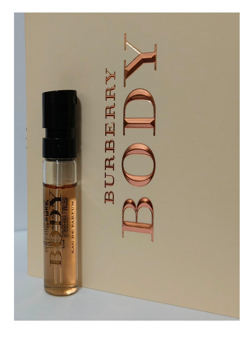 Body by Burberry for Women Eau De Parfum, 2ml x 6 Sprays (1 Pack) 2ml