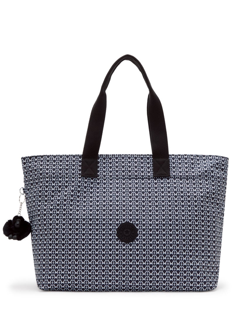 Kipling Colissa Signature Print Large Tote Bag