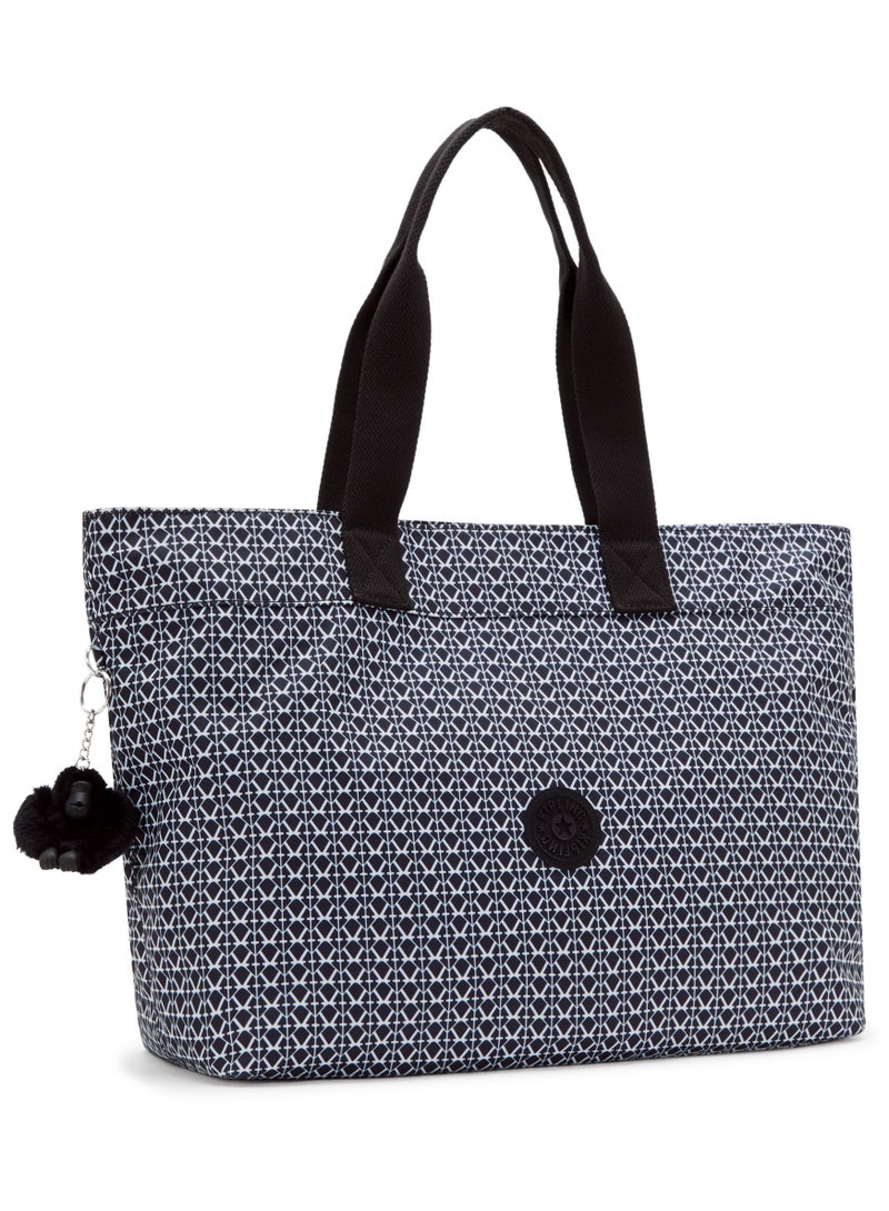 Kipling Colissa Signature Print Large Tote Bag