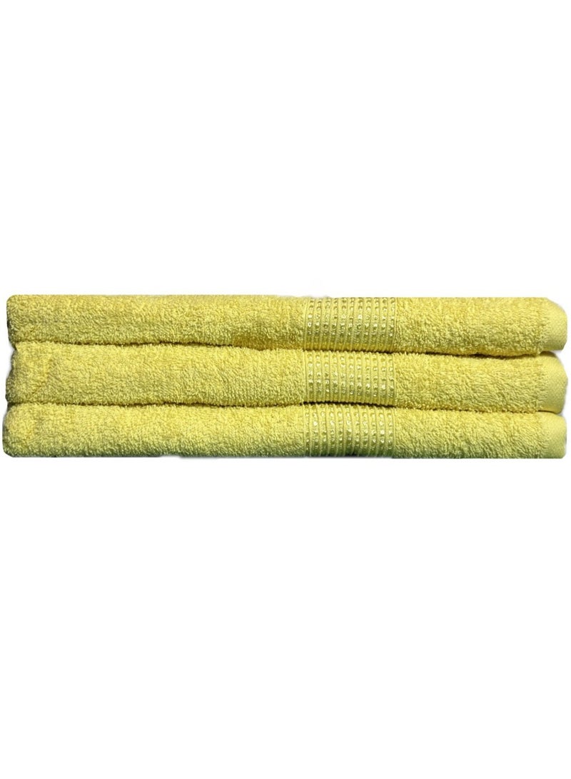 Bath Towels 100% Cotton Ultra Soft, Super Absorbent, Antibacterial Treatment And Dry Quick 430 GSM Terry, Mini Checks, 70 Cm x 140 Cm