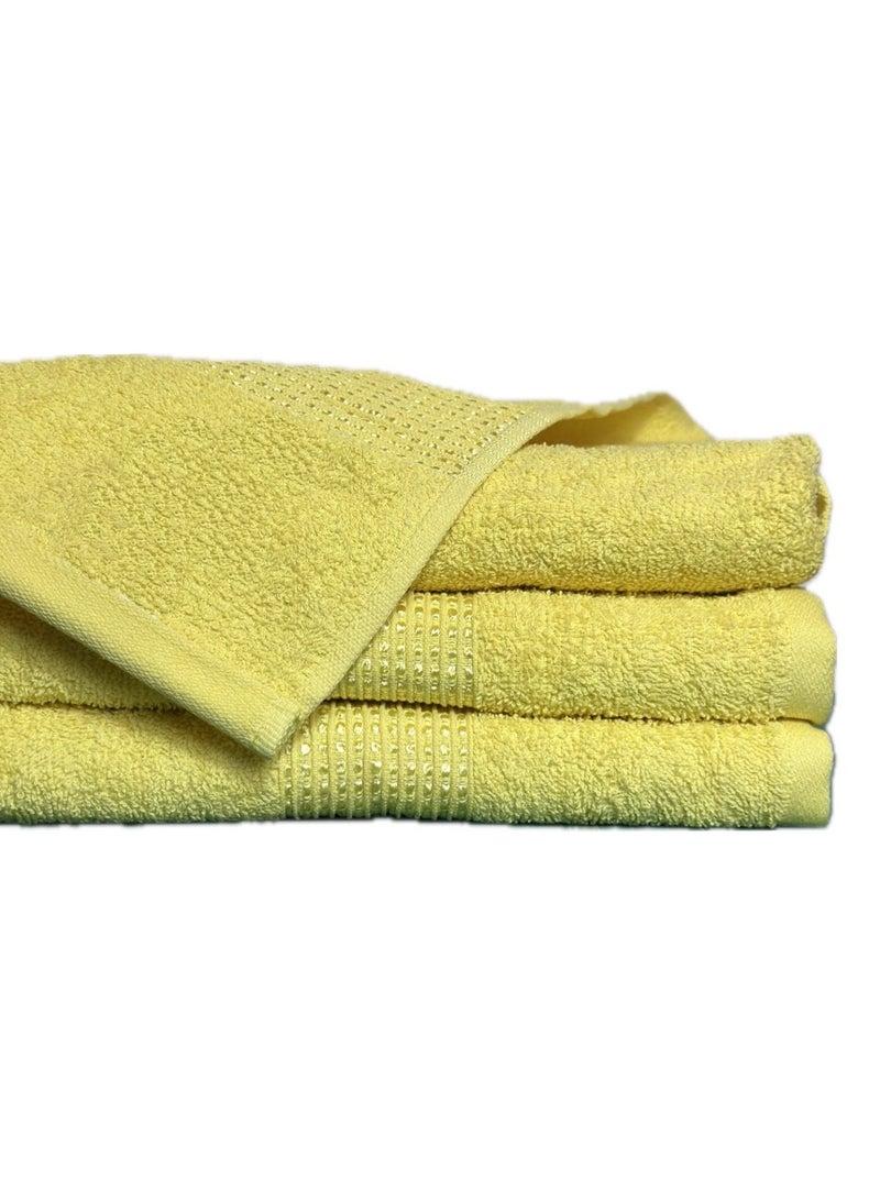 Bath Towels 100% Cotton Ultra Soft, Super Absorbent, Antibacterial Treatment And Dry Quick 430 GSM Terry, Mini Checks, 70 Cm x 140 Cm