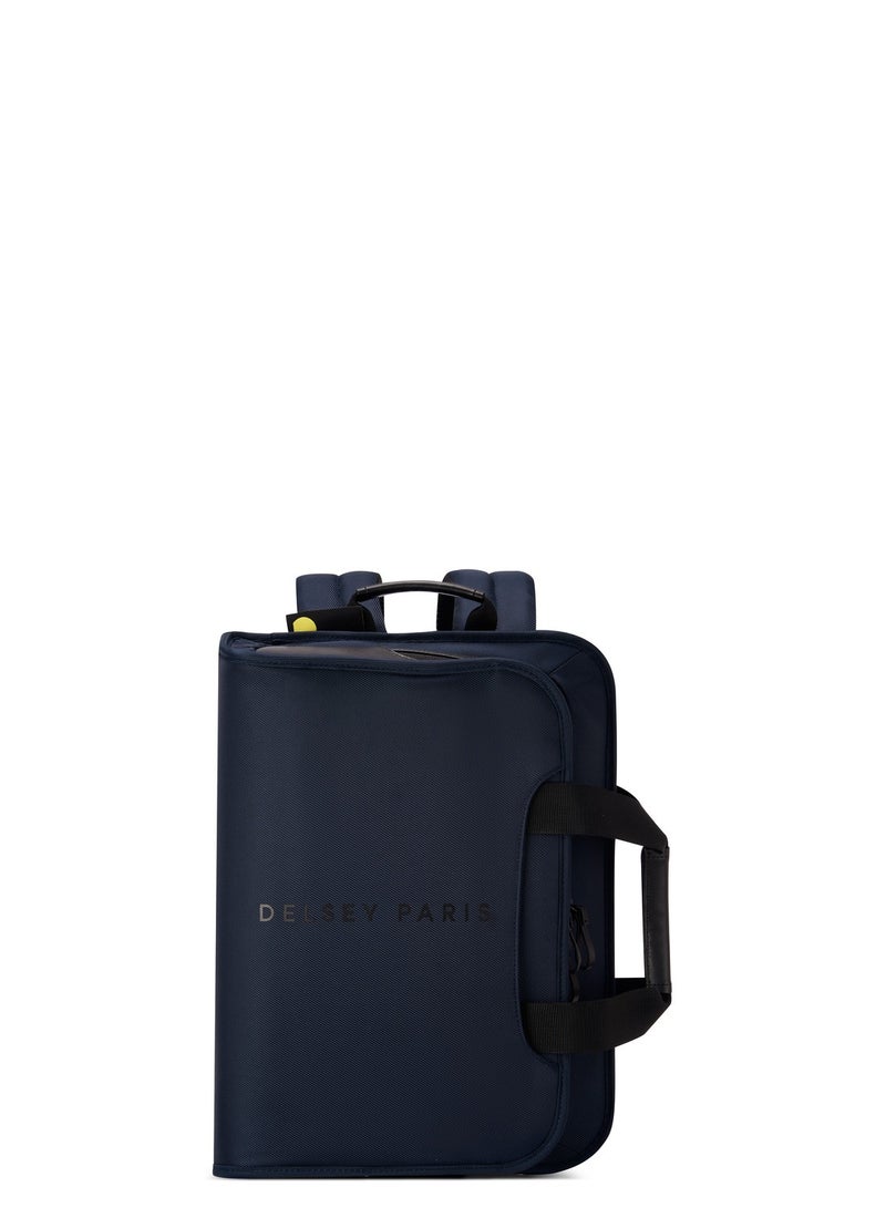 Arche 2 Compartment Satchel Backpack Laptop Protection 15.6 inch Navy Blue - 00120016302