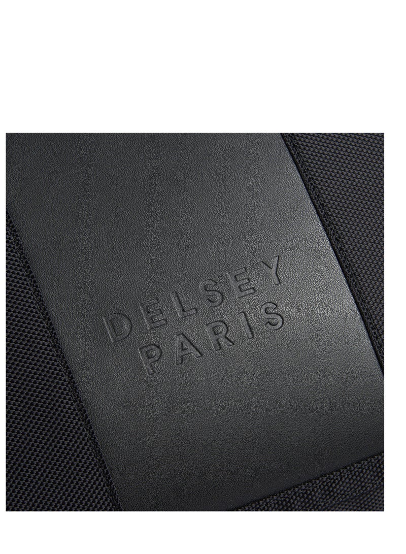 Delsey Wagram 1 Comparment Satchel Breifecase 15.6 inch Black - 00119916000