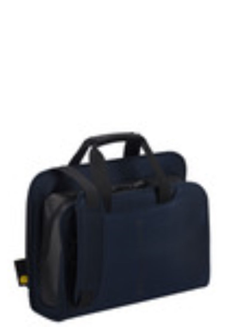 Delsey Arche 2 Compartment Satchel Laptop Protection 15.6 inch Navy Blue - 00120016102