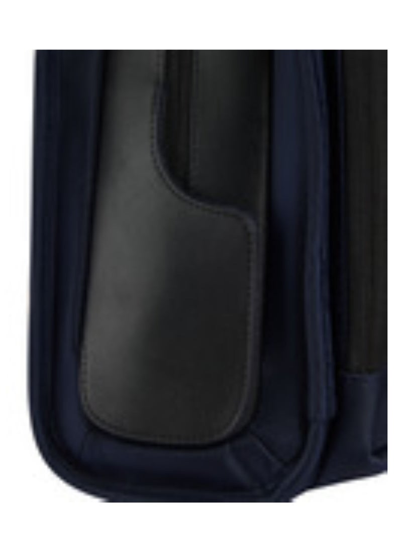 Delsey Arche 2 Compartment Satchel Laptop Protection 15.6 inch Navy Blue - 00120016102