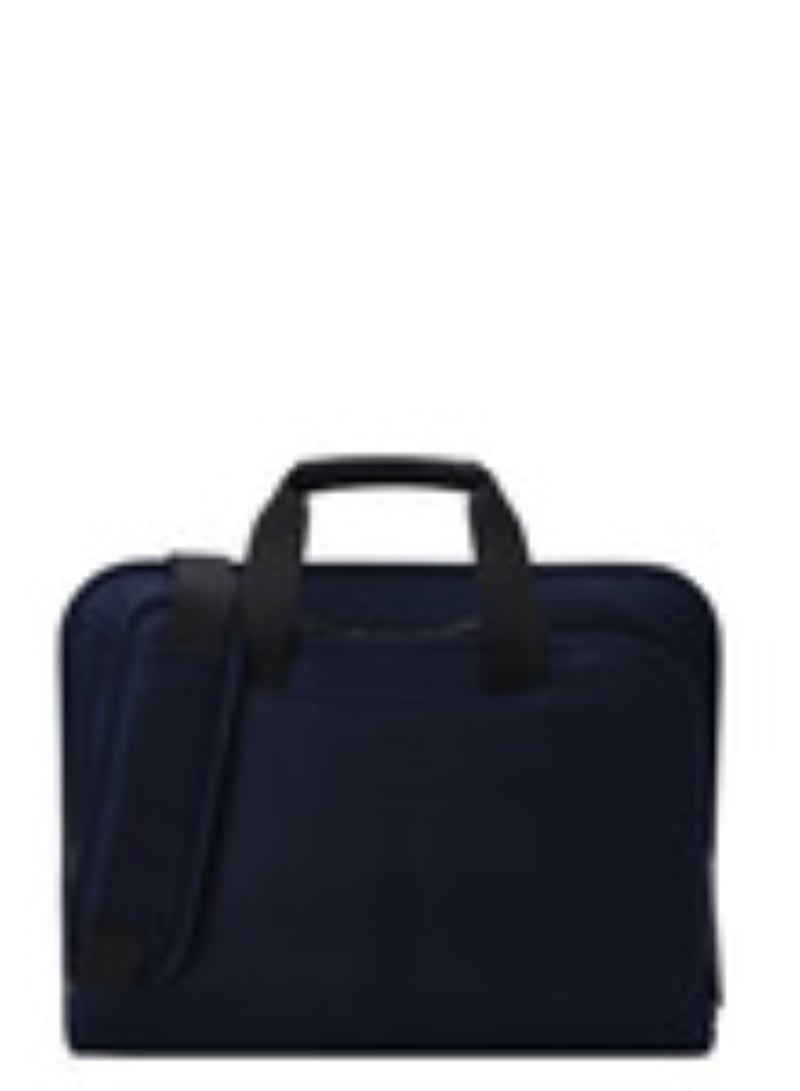 Delsey Arche 2 Compartment Satchel Laptop Protection 15.6 inch Navy Blue - 00120016102