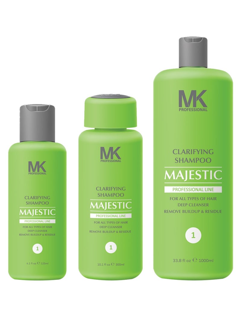 Majestic Keratin Clarifying All Hairs Shampoo for Women 300 ml