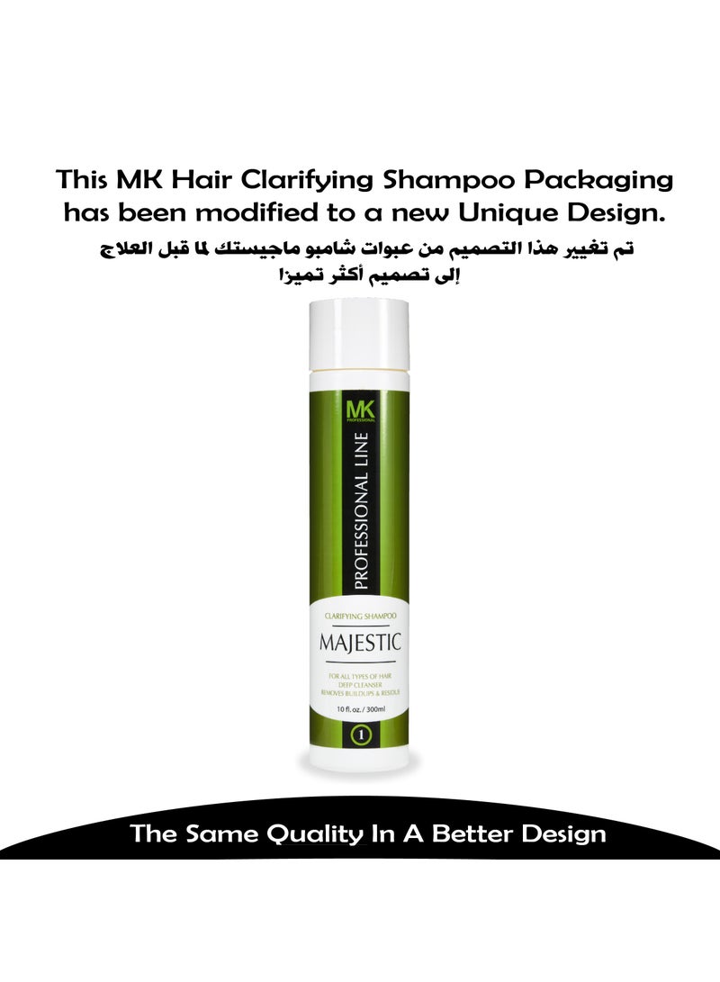 Majestic Keratin Clarifying All Hairs Shampoo for Women 300 ml