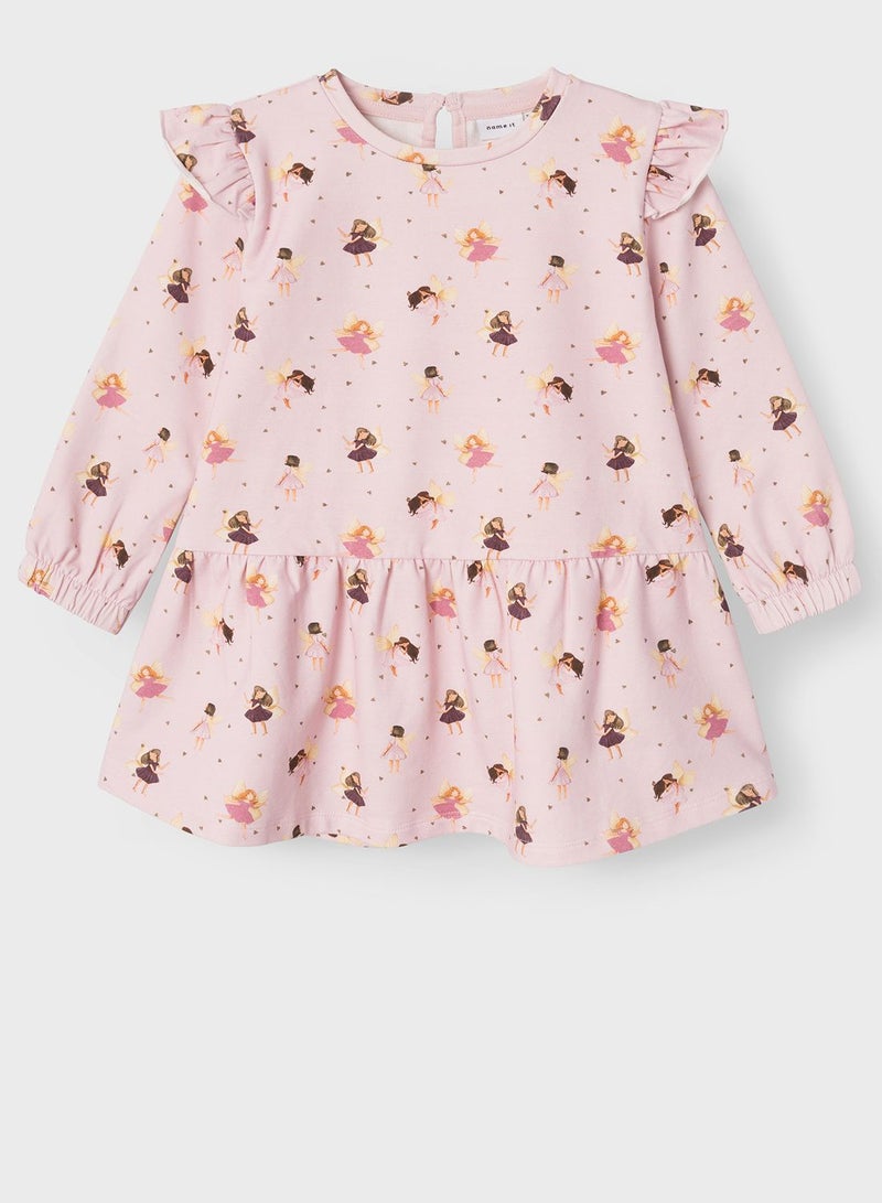 Kids Tiered Hem Dress