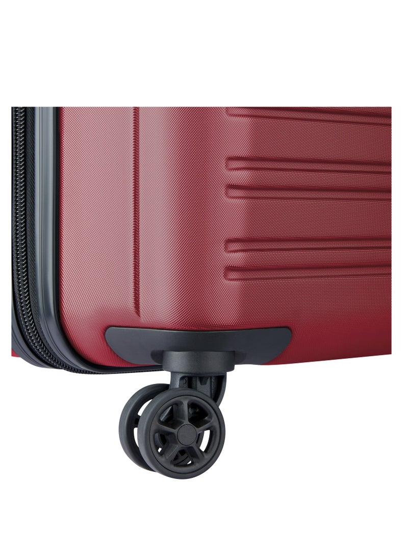 Delsey Segur 2.0 70cm Hardcase 4 Double Wheel Trolley Cabin Luggage Trolley Case Red - 00205882004