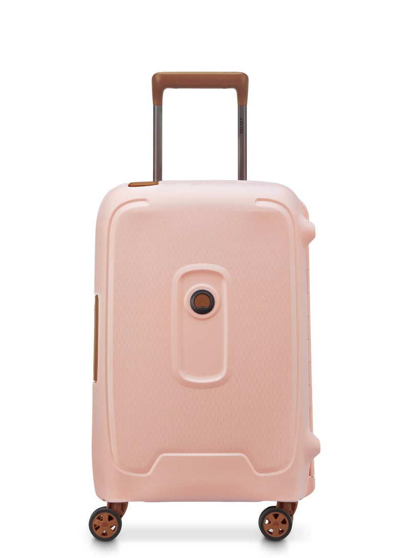 Delsey Moncey 55cm Hardcase 4 Double Wheel  Cabin Trolley Case Light Pink - 00384480119