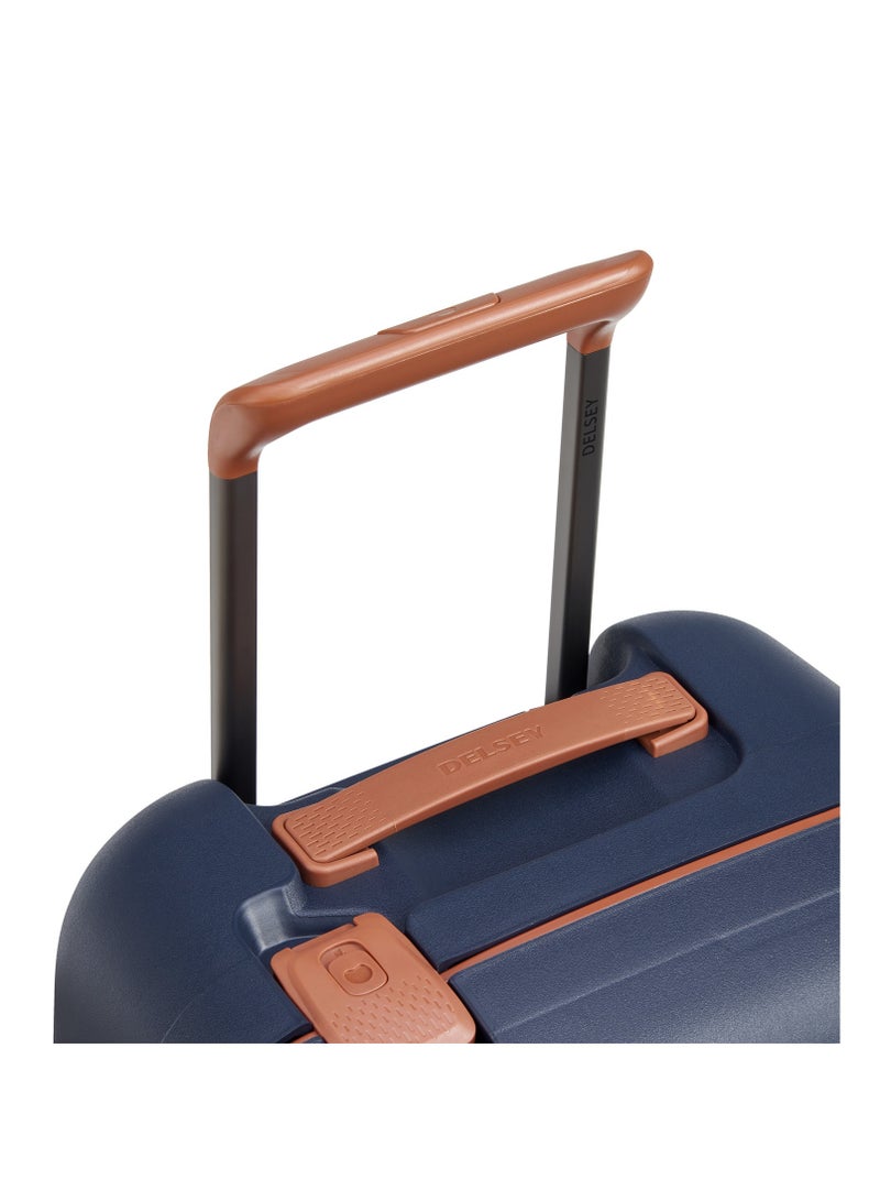 Delsey Moncey 55cm Hardcase 4 Double Wheel Cabin Trolley Case Ink Blue - 00384480162