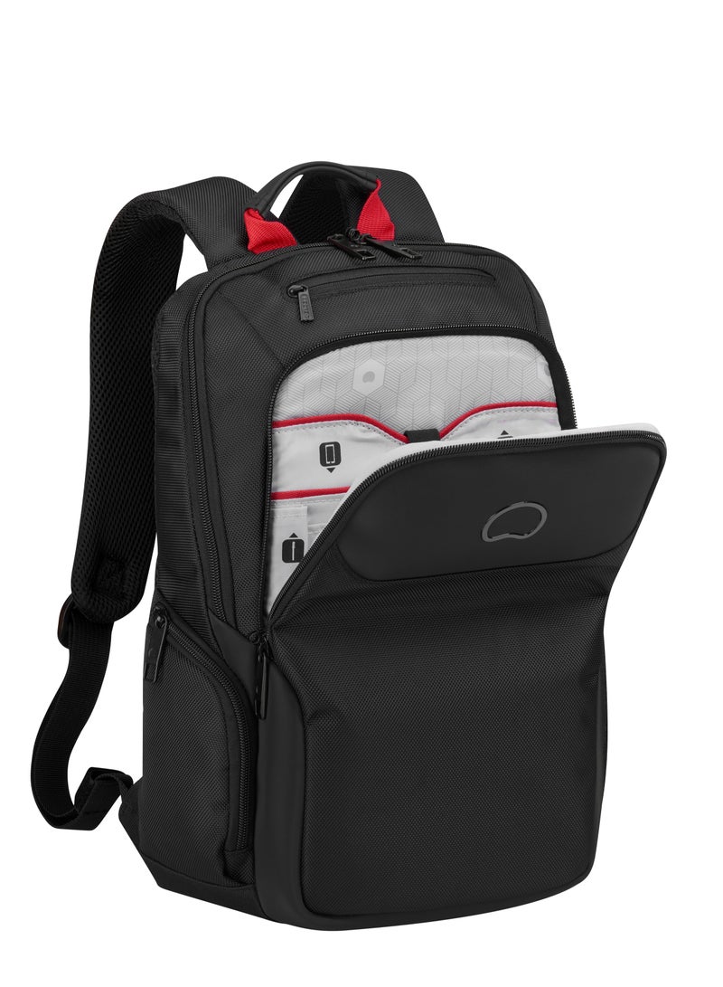 Delsey Parvis+ 2 Compartment Backpack Laptop 13.3 Inch Black - 394460200