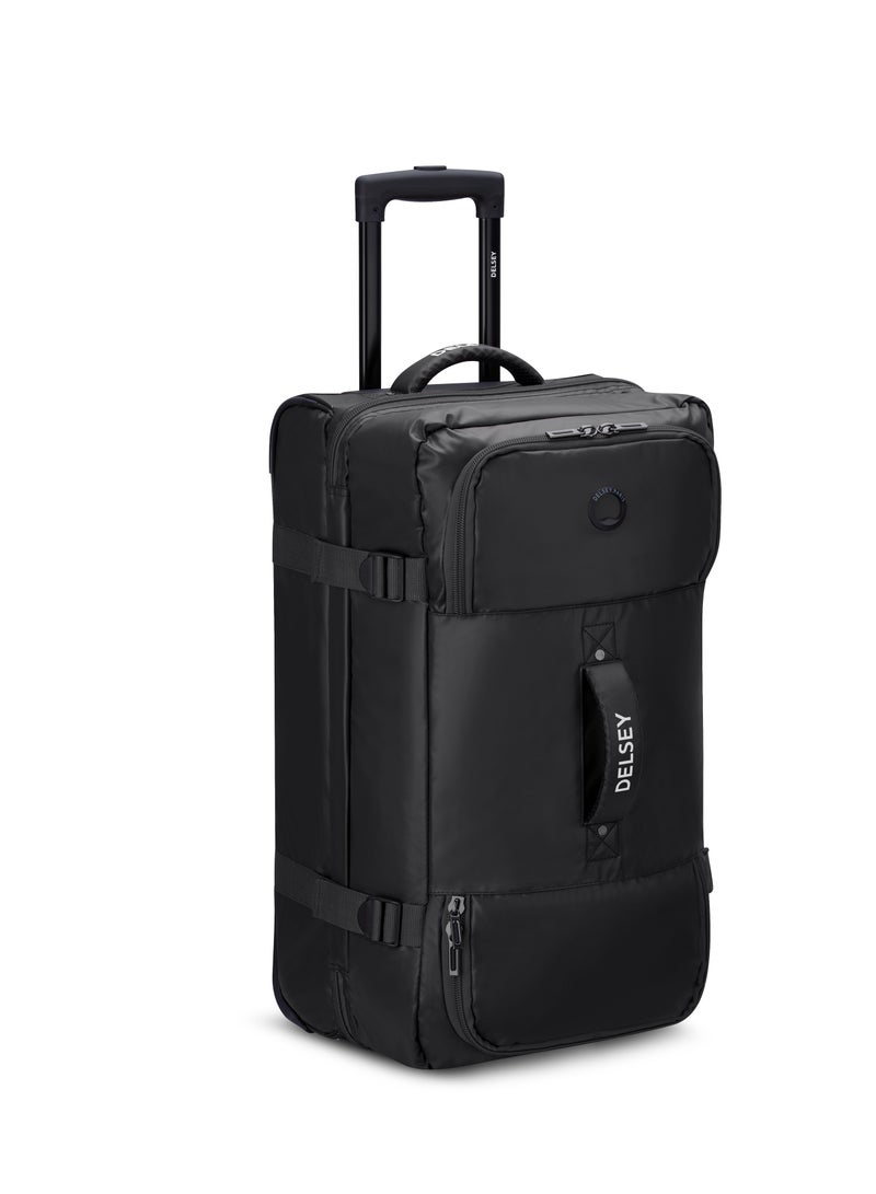 Delsey Raspail 64cm Softcase 2 Wheel Duffel Bag Black - 328932100