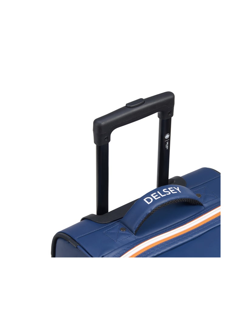 Delsey Raspail 64cm Softcase 2 Wheel Duffel Bag  Roland Garros Blue - 00328932102RG