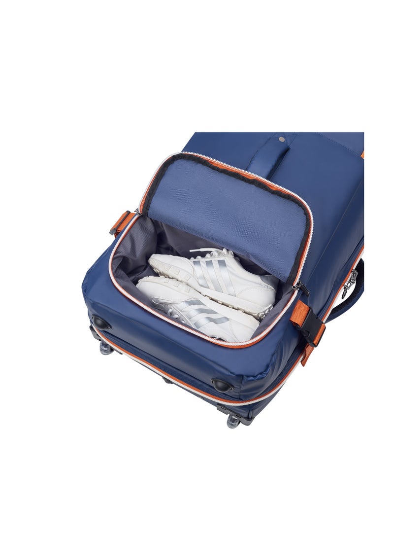 Delsey Raspail 64cm Softcase 2 Wheel Duffel Bag  Roland Garros Blue - 00328932102RG