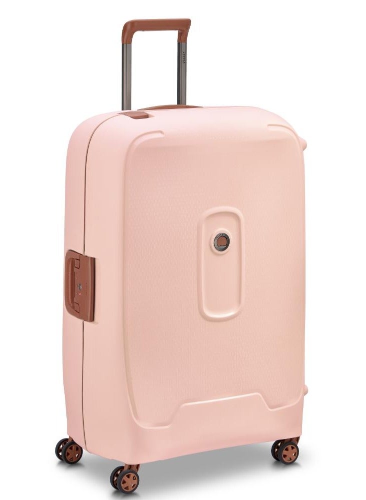 Delsey Moncey 76cm Hardcase 4 Double Wheel Check-In Trolley Case Light Pink - 00384482119