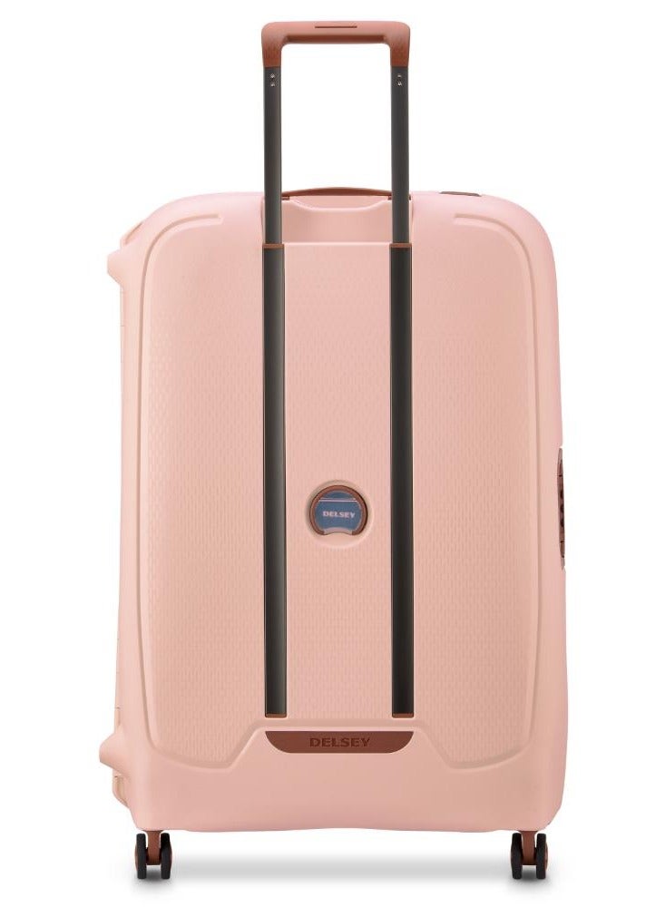 Delsey Moncey 76cm Hardcase 4 Double Wheel Check-In Trolley Case Light Pink - 00384482119