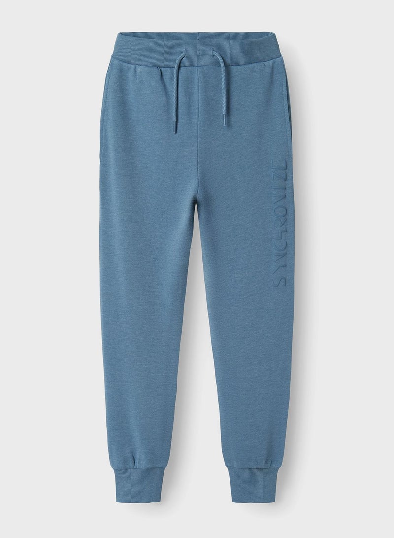 Kids Drawstring Sweatpants