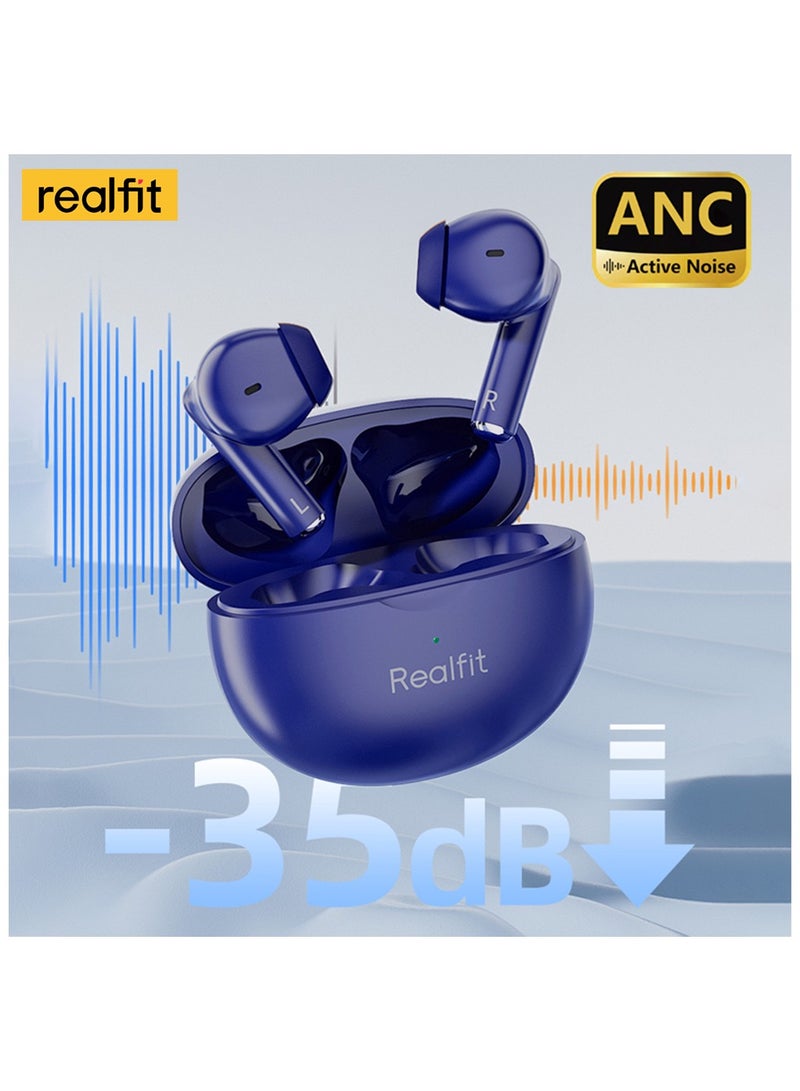 F2 Pro TWS ANC True Wireless Earbuds Black