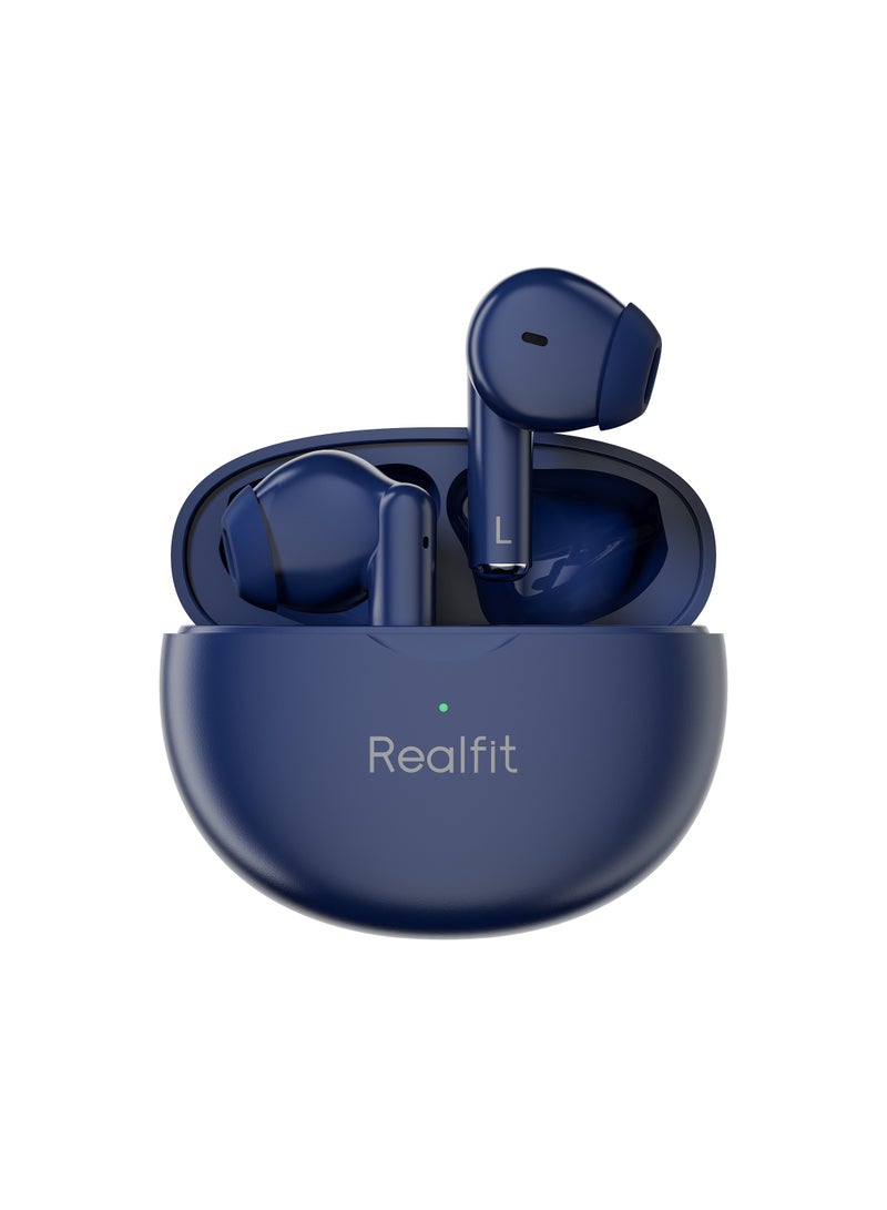 F2 Pro TWS ANC True Wireless Earbuds Blue