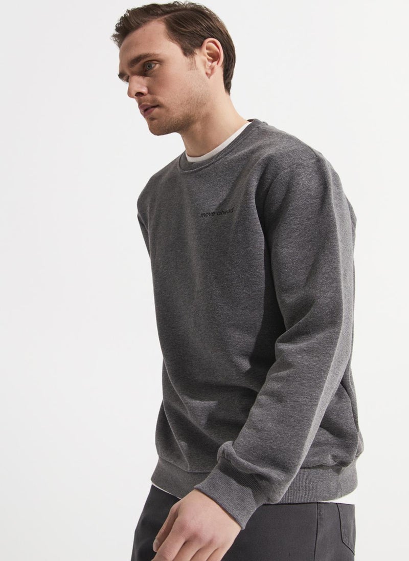 Essentail Half Zipper Sweatshirt