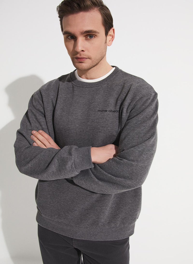 Essentail Half Zipper Sweatshirt