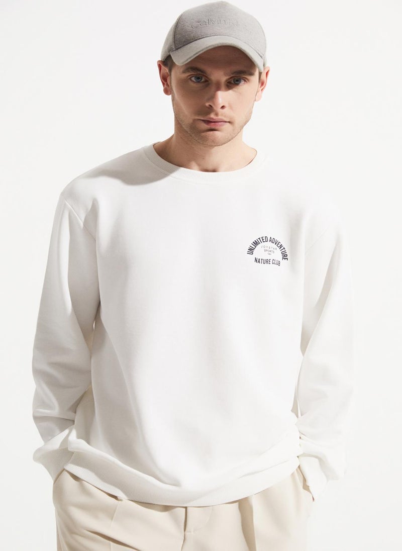 Essetial Crew Neck Sweatshirt