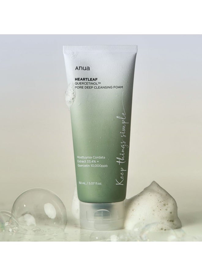 Heartleaf Pore Control Cleansing Oil - Deep Cleansing Foam And 70% Niacinamide Serum