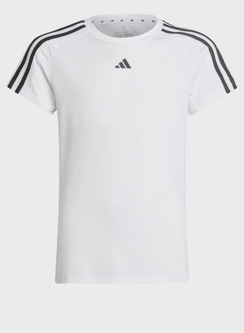 Kids Train Essential 3 Stripes T-Shirt