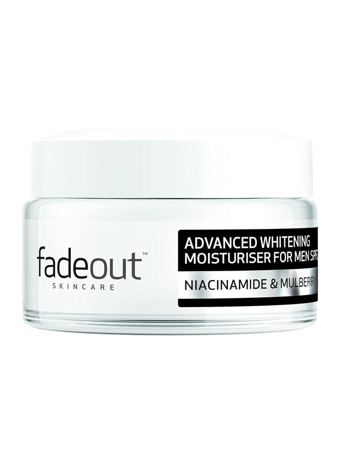 Advanced Whitening Moisturiser for Men with Niacinamide & Mulberry - 50 ML